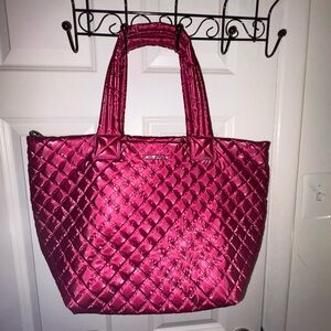 MZ Wallace Medium metro tote deluxe -Peony